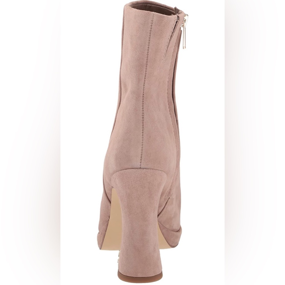 Jaye Cashmere Suede Heeled Booties Sam Edelman - Picture 5 of 5
